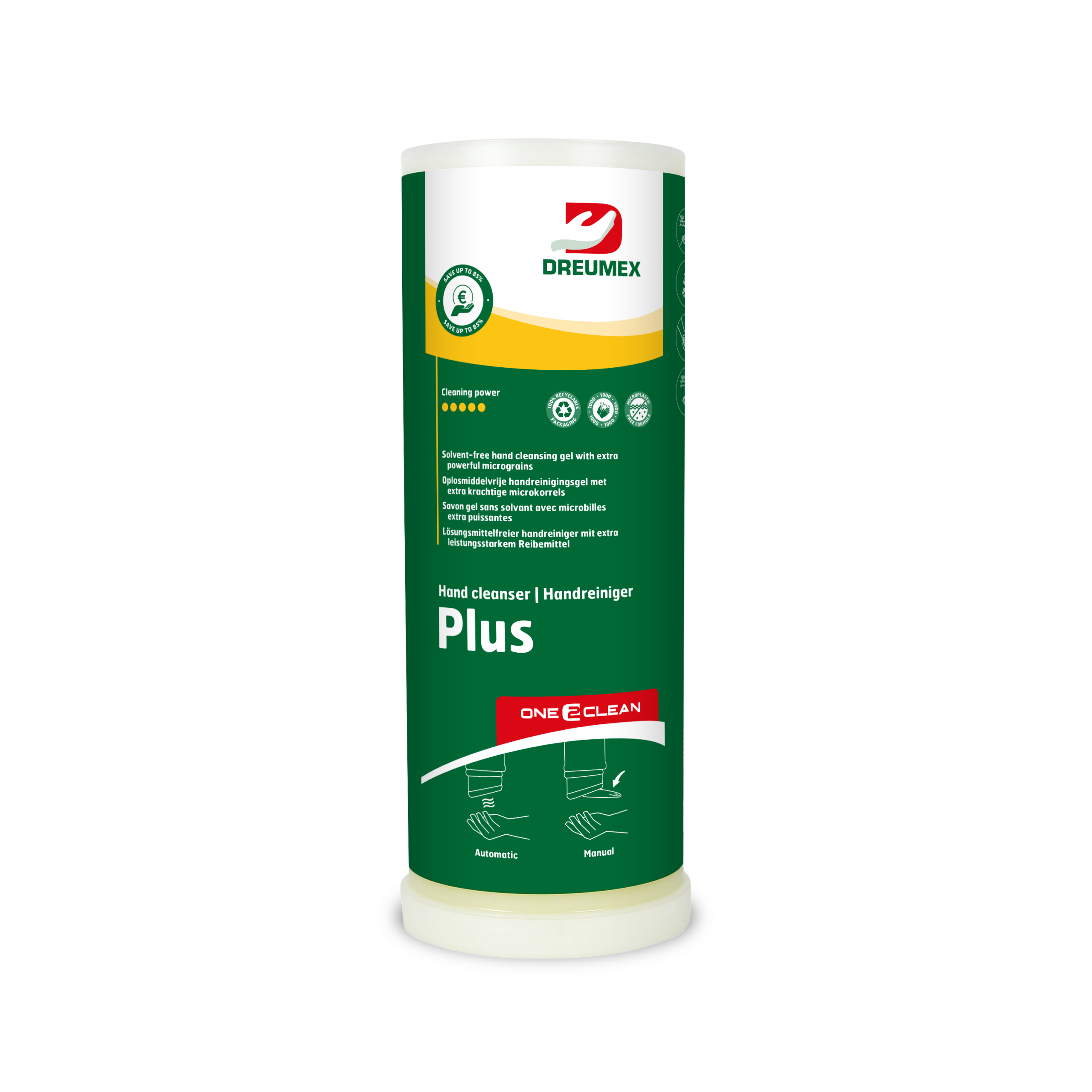 dreumex-plus-one2clean-katepuhastusgeel